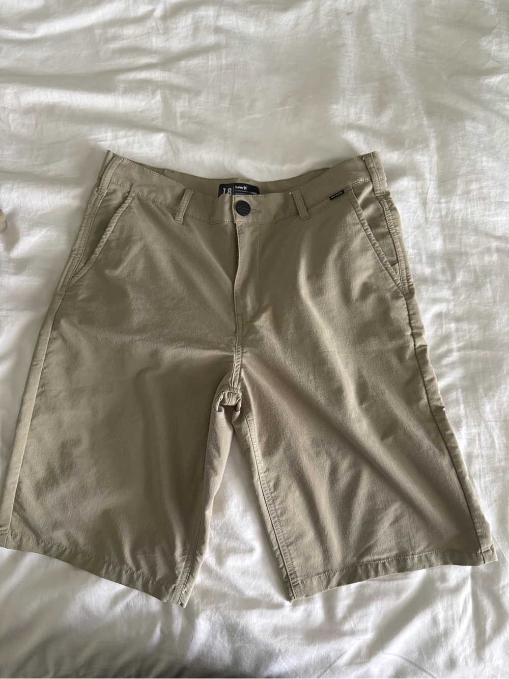 Boys Hurley Khaki performance (dry 2 0) shorts